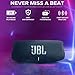JBL Charge 5 - Portable Bluetooth Speaker with Megen Hardshell Travel Case with IP67 Waterproof and USB Charge Out (Blue)