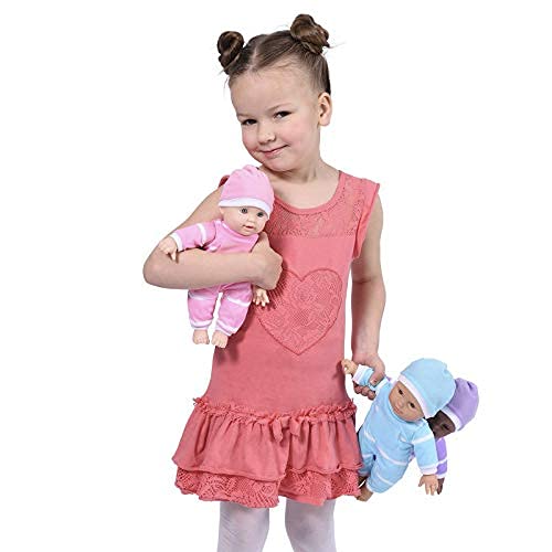 The New York Doll Collection 11 Zoll /28cm Hispanic weich Körper Puppe im eschenkkarton (Bonus Schnuller inklusive) – Bild 6