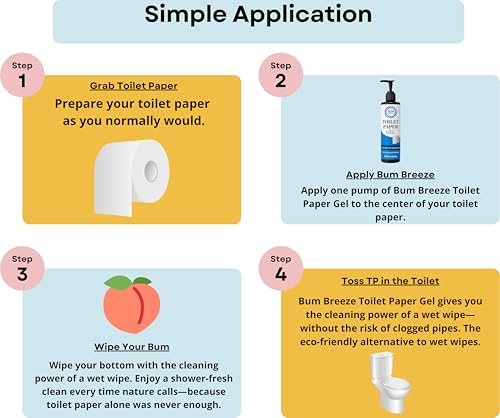 toilet paper gel  3 month size  a cleaner way to wipe  wet wipe alternative amp flush safe  toilet paper foam spray or lotion substitute for wiping  845oz