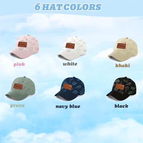 Custom Toddler Baseball Hat Baby Boys Cap Girls Adjustable Dinosaur Baseball Hats Kids Boy Caps Toddler Sun Hats4