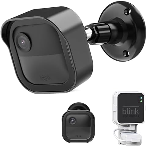 Blink Outdoor 4th Gen Camera Mount, 1 Pack Weatherproof Protective Housing and 360 Degrees Adjustable Mount with Sync Module 2 Mount for Blink Outdoor Security Camera System (Camera Not Included) Cover
