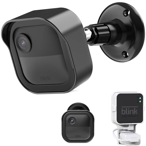 Blink Outdoor 4th Gen Camera Mount, 1 Pack Weatherproof Protective Housing and 360 Degrees Adjustable Mount with Sync Module 2 for Blink Outdoor Security Camera System