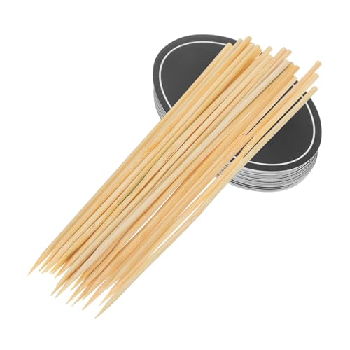 CIYODO 24pcs Cheese Markers Food Labels for Party Buffet Pantry Labels Buffet Food Tags Creative Shape Easy to Carry