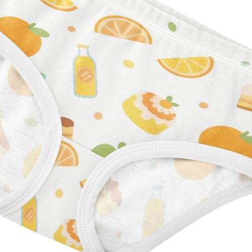 Girls' Underwear Orange Juice Toddle Brief Panties 2-8 Years 203007494