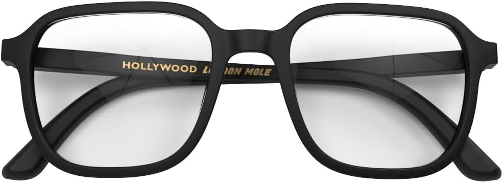Hollywood reading glasses | Cool square shaped readers | Men’s Women’s Unisex | Spring hinges