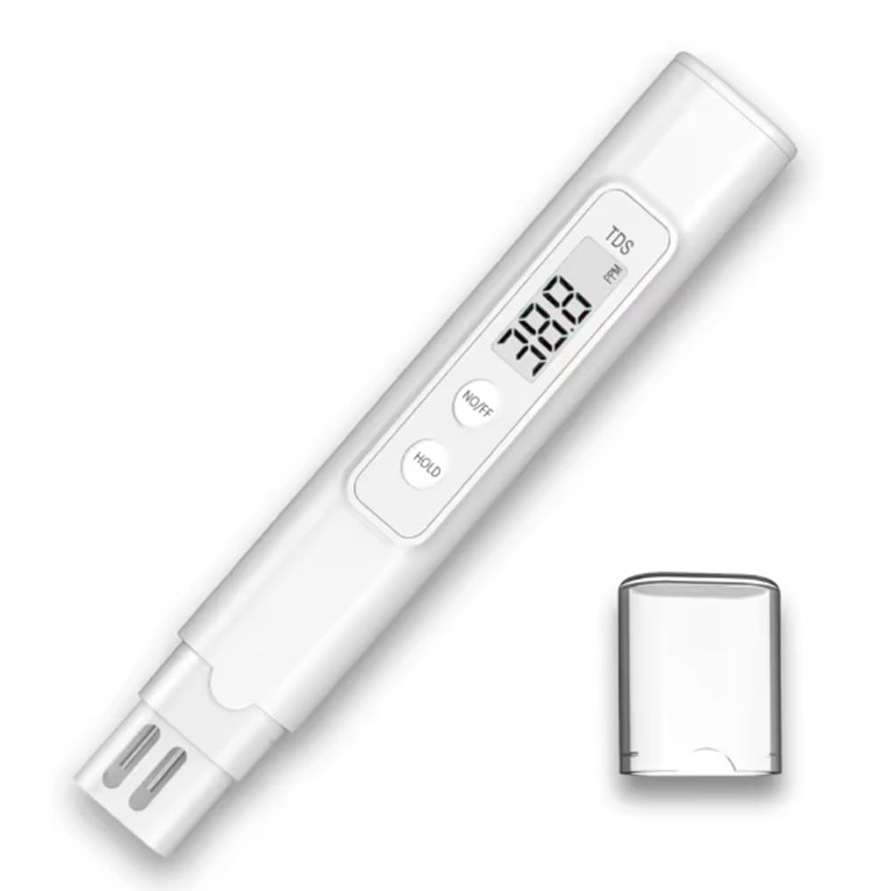 Jnchdghwa Digital TDS Meter EC Pen Tester Purity 0-9990ppm for Aquarium Pools Drinking Water