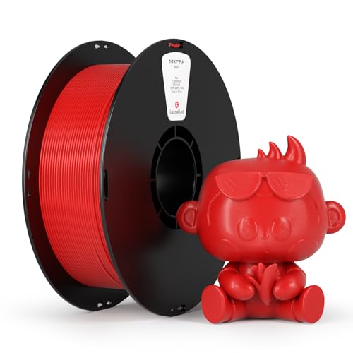 Kexcelled PLA K5 フィラメント 1.75 mm 1 kg 高強度・高靭性 高性能＆耐久性 詰まり防止 真空乾燥パック 多色選択 3Dプリンター用 PLAリフィル 赤
