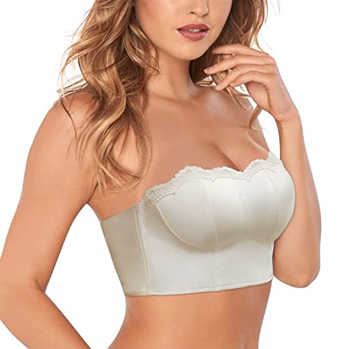 Soutien-gorge strapless grande taille pour éliminer les douleurs