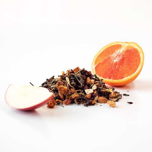 Image of Organic Positively Tea Company, White Mimosa White Tea, Loose Leaf, 16 Ounce