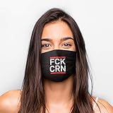  Generisch Kultmasken Mund Nasen Maske F*CK CRN
