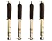 Bilstein 5100 Monotube Gas Shock Set 99-04 Jeep Grand Cherokee WJ w/3-4" Lift