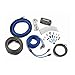 Kicker 46CK4 K-Series Complete 4-AWG Amplifier Connection Kit 2-Channel RCA Interconnects w/ 46KISL K-Series Interconnect, Speaker Wire to RCA Adapter
