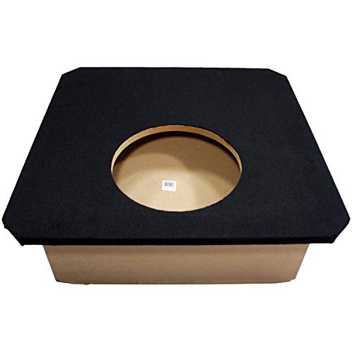 ASC GM1X12-07-04-CORVT Compatible with Chevy Corvette C5 Z06 Coupe 1997-2004 Single 12" Subwoofer Hatch Sub Box