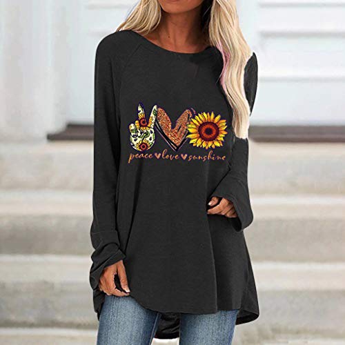 Long Sweaters for Women with Hood Women's Sweatshirts Loose Fit Long Sleeve Dragonfly Printed Pullover Tops Crewneck Cute Blouses Shirts