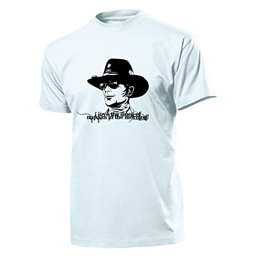 T-shirt Copytec I Love The Smell of Napalm Bill Kilgore vêtement imprimé en coton noir