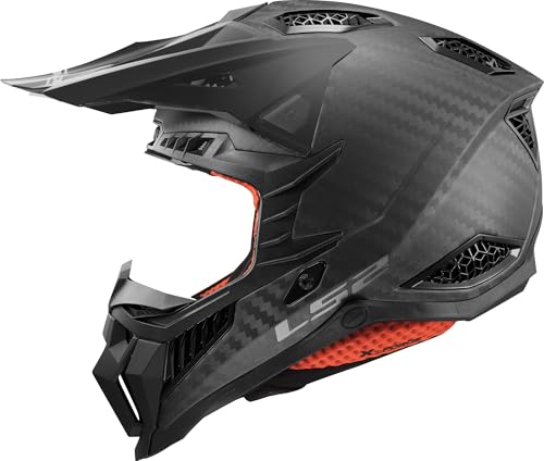 Casque LS2 MX703 X-Force Pro FIM Matt Carbon XXL ultra léger pour optimiser vos performances
