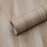 SECOCTSR Wood Grain Contact Paper for Cabinet Wood Peel and Stick Wallpaper Removable Rustic Wood Shiplap Wallpaper Self Adhesive Wood Wallpaper Oak Home Decoration Kitchen Countertop 15.7”×118”