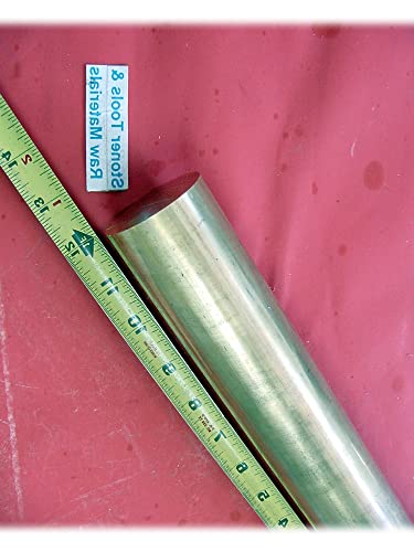 K & S K-S3953 2 mm Round Brass Rod Tube - Pack of 5
