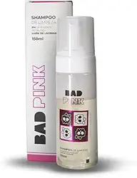 Espuma Shampoo de Limpeza Bad Pink 150ml Para Extensão E Alongamento de Cílios