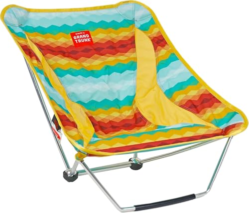 GRAND-TRUNK-Mayfly-Low-Profile-Reclining-Festival-Beach-Chair-Packable-Lightweight-Quick-Easy-Setup-Fishing-Lounging-and-Beach-Horizon
