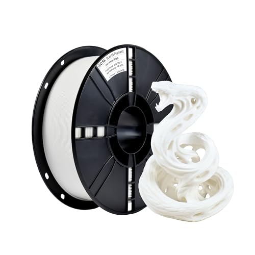 iBOSS PLA+ Filament 1.75 mm White 1 kg, PLA Plus 3D Printer Filament
