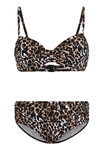 Lascana Damen Bügel-Bikini trendig Bedruckt, mit verstellbaren Trägern,...
