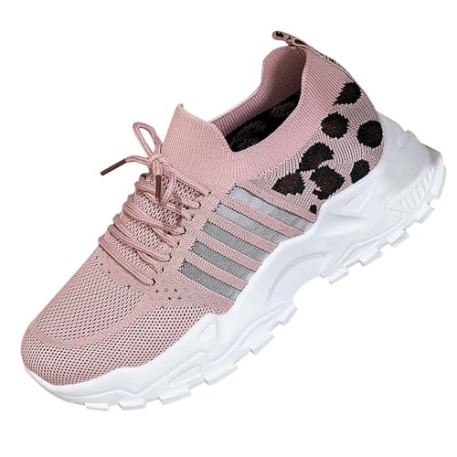 Chaussures de randonnée femme léopard respirantes taille 36-43