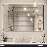 Wall Mirror 30x40 Inch Bathroom Mirror Wall-Mounted Mirror 40 x 30 Vanity Mirror for Vertical or Hor