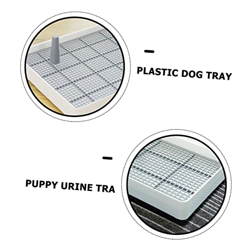 VILLFUL Banheiro Do Cão Bandeja Higiênica Para Cachorro Suporte De Almofada De Treinamento Bandeja D