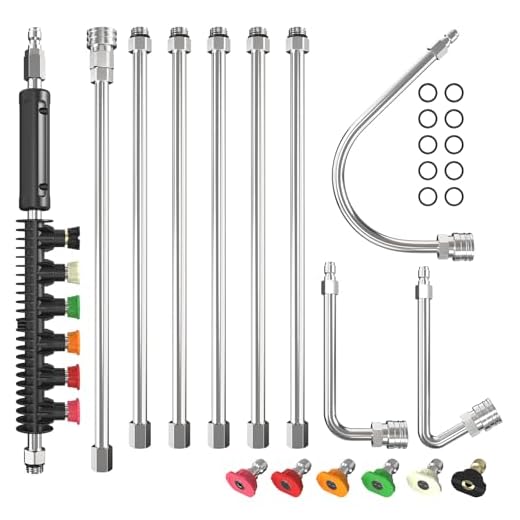 MECHURA Pressure Washer Extension Wand Set