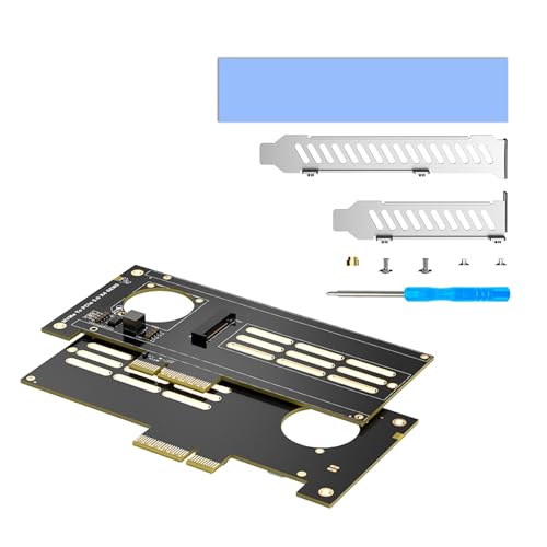 PCIe5.0 to NVME2.0 Expansion Card with Four Lane Design for Improved Parallel Processing Window Systems