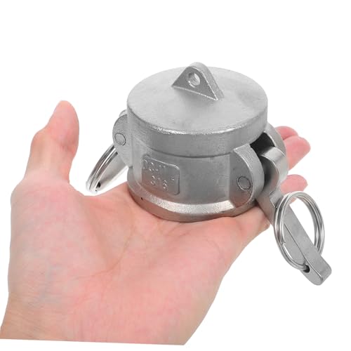 Conector rápido tipo DC de acero inoxidable con tapón Camlock de alta resistencia 5