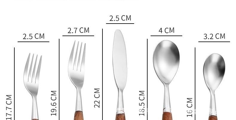 Set Cubiertos Cocina 5 Piezas Acero Inox miniatura 3