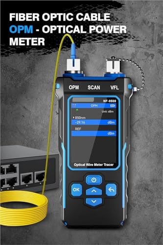 Testeur de câbles réseau NF-8508 et traceur rechargeable avec écran LCD - 3