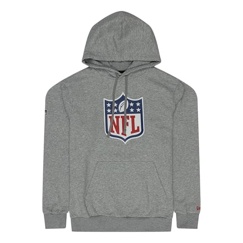 New Era Nfl Hoody Team Logo Heather Grey - M