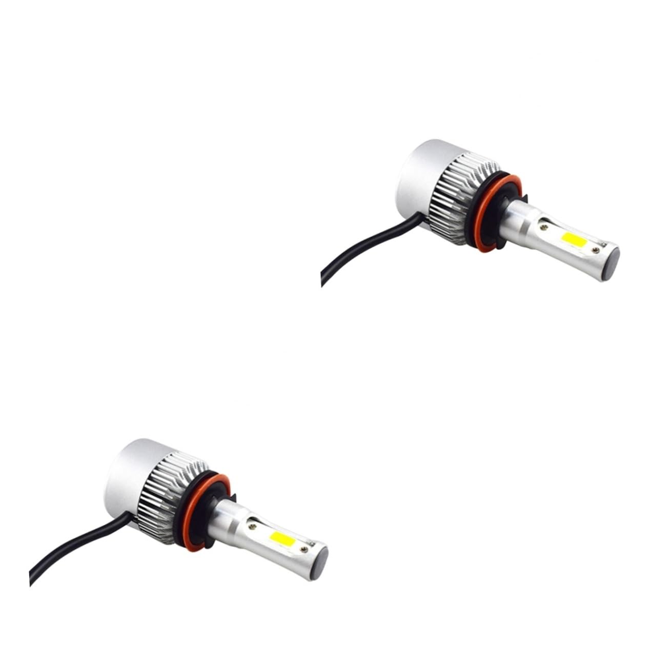 iplusmile 4 Piezas reemplazo de la luz principal bombilla de faro de luz alta bombilla del faro faros LED ojos de angel LED de de cruce