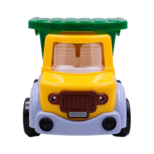 Image of ToyBharat Mini Dumper Friction Power Toy in Multicolour with Realistic Design for Kids Aged 1-6 Years. Safe, Non-Toxic, Battery-Free, Ideal for Indoor and Outdoor Play.