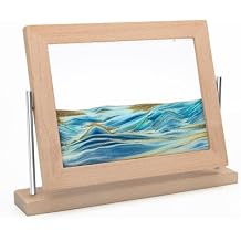 Coitak Moving Sand Art Picture, Dynamic Sand Picture, Desktop Moving Sand Art for Home Decor and Office