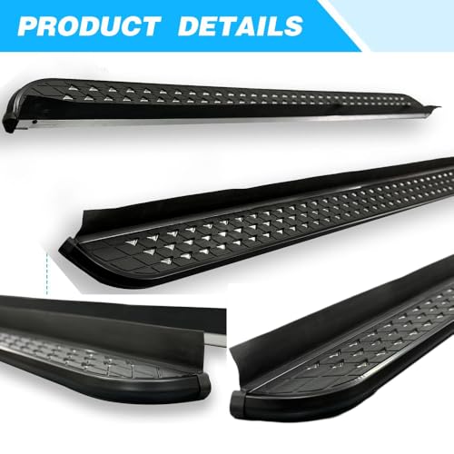 Estribos para Buick Enclave 2018-2024 Negro 2 Piezas miniatura 6
