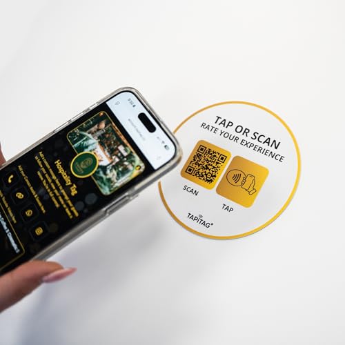 Avis clients en baisse ? Augmentez vos notes avec l'étiquette d'évaluation NFC TAPiTAG