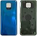 (KIT) Copri Batteria + biadesivo compatibile per XIAOMI REDMI NOTE 9 PRO/NOTE 9S M2003J6B2G Ricambio Vetro Posteriore Back Cover Retro Scocca + adesivo blu