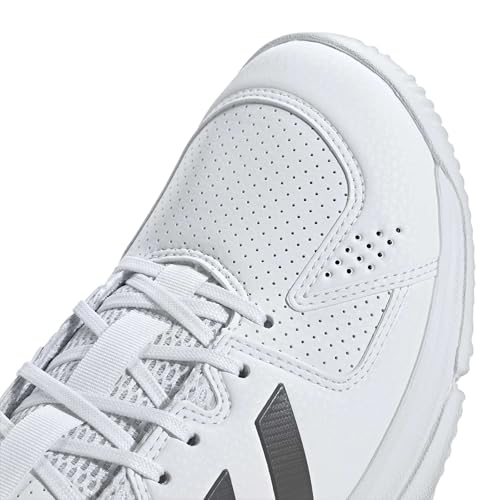 adidas Damen Court Flight Shoes, FTWR White/Grey, 39 1/3 EU – Ansicht 4