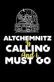 alt chemnitz center dietz  ALTCHEMNITZ Is Calling And I Must Go : Cute Journal: Notebook With Name On Front Cover, 120 pages College Ruled Notebook Journal & Diary for Writing ... Personalized Notebooks For Girls And Women)
