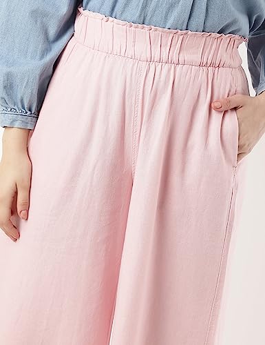 Image of Marks and Spencer Women's Regular Casual Pants (T57 7138K Rose Pink 14)