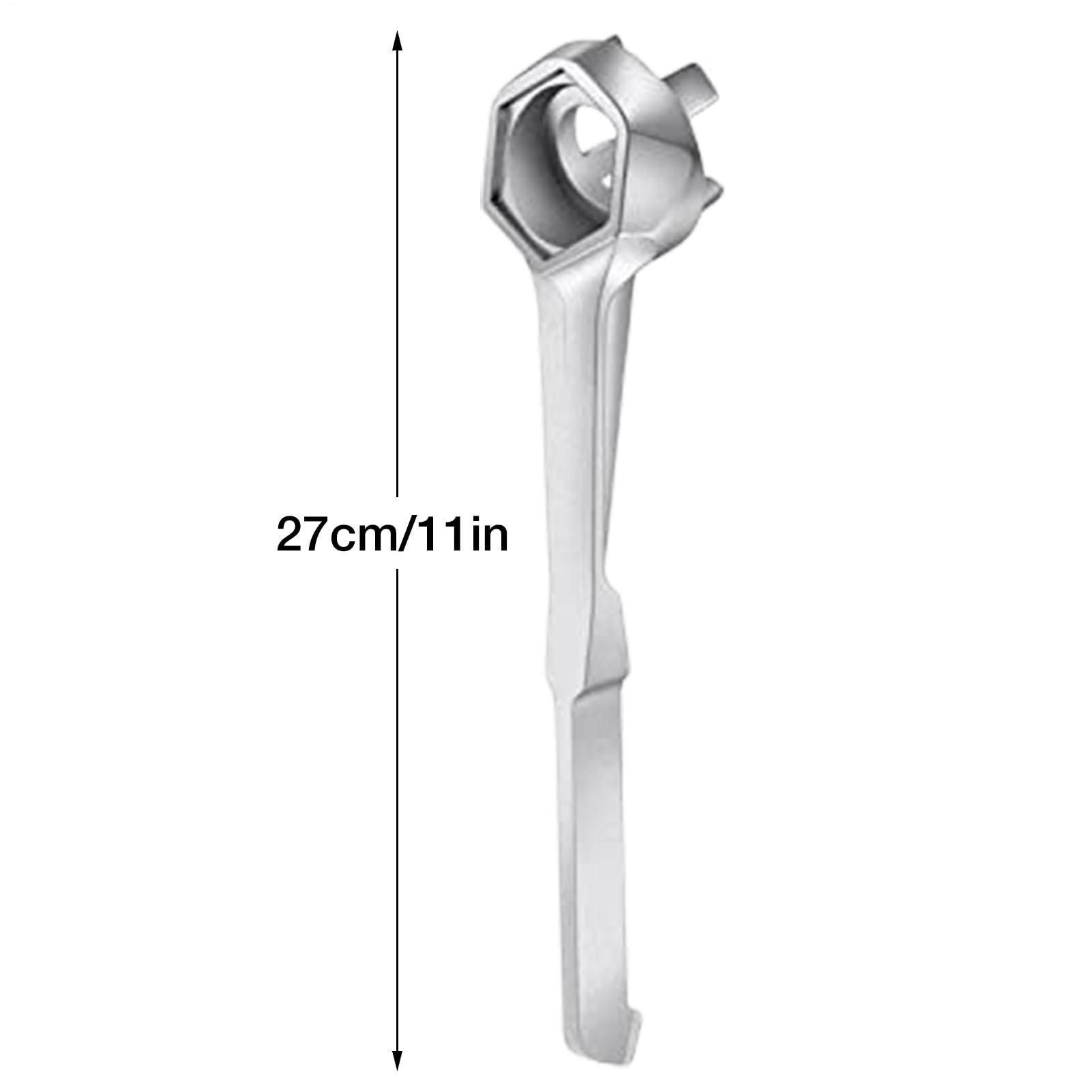 Generisch , Clé en aluminium pour ouvrir - Clé de bidon - Ouvre-fût - Outil pour ouvrir des fûts de 10, 15, 20, 30, 50, 55 gallons