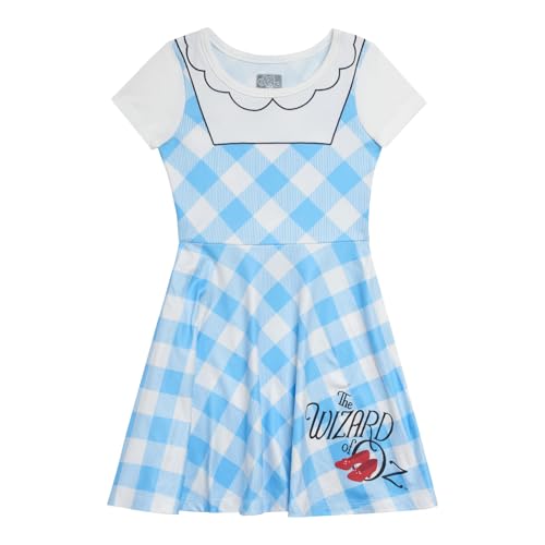 Wizard of Oz Dorothy Girls Cosplay Dress Toddler to Big Kid Sizes (2T - 14-16)