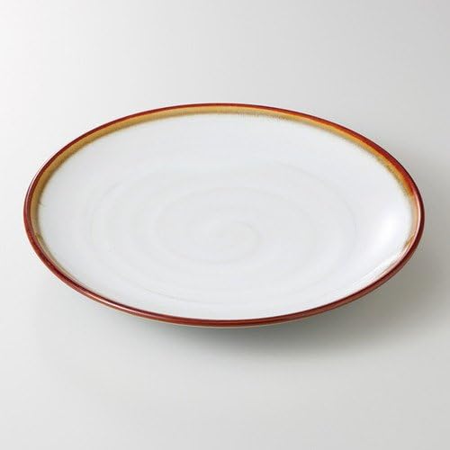 Set of 5 Round Shaku Plates, 12.0 x 1.9 inches (30.7 x 4.8 cm), 4.9 oz (1,400 g), Japanese Dishes, Restaurants, Restaurants, Commercial Use, Japanese Dishes, Restaurants