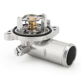 Upgrade Aluminium Thermostat Housing Assembly for Chrysler 200 Town & Country,Ram C/V ProMaster 1500 2500 3500,Dodge Avenger Journey Grand Caravan,Routan,Cherokee - Replaces 902-3036XD 5184570AH