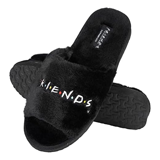 soxo Warner Bros Friends Zapatillas Casa Mujer Invierno Regalos Merchandising 37/38 Friends Zapatillas