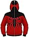 Silver Basic Halloween Costume pour Enfants à Fermeture Costume Sweat à Capuche Imprimé Cosplay Vêtements XS,Spiderman A-3